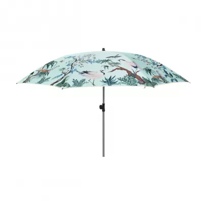 ProGarden Parasol ogrodowy regulowany Paw bkitny