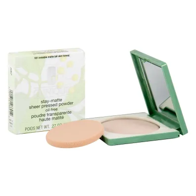 Clinique Stay-Matte Sheer Pressed Powder Oil-Free puder matuj�cy 101 Invisible Matte 7.6 g
