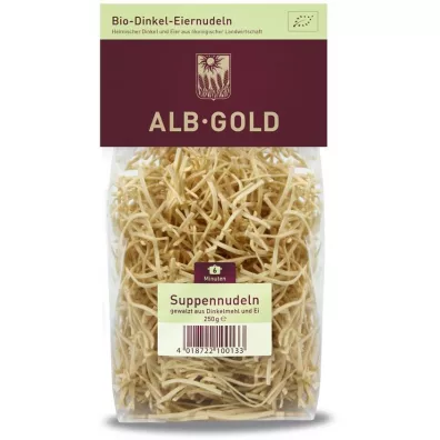 Alb-Gold Makaron (orkiszowy jajeczny) nitki 250 g Bio