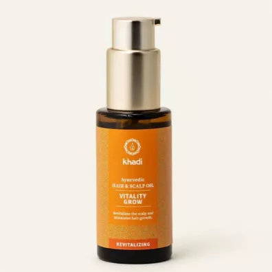 Khadi Ayurvedic Hair Oil Vitality Grow olejek wspieraj�cy wzrost w�os�w 50 ml