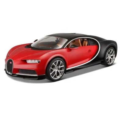 Bburago Model 1:18 Bugatti Chiron czerwony 18-11040
