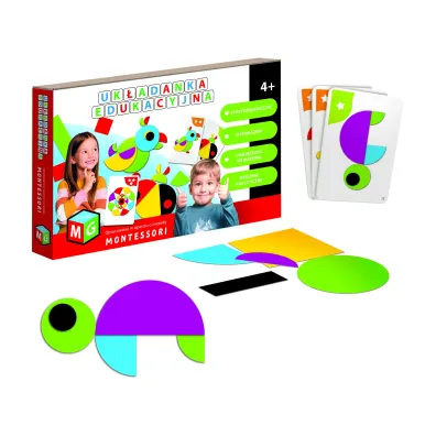 Puzzle Montessori - uk�adanka edukacyjna - Papuga Multigra