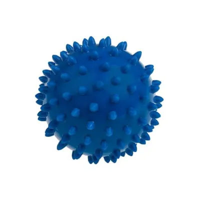 Tullo Fizjo Spiky Massage Pi�ka rehabilitacyjna niebieska 7,6 cm