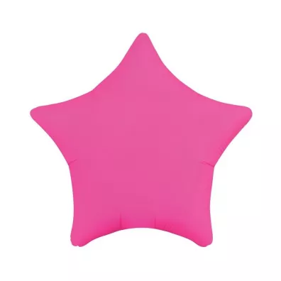 Godan Balon foliowy Gwiazda fluor r�owy 46cm