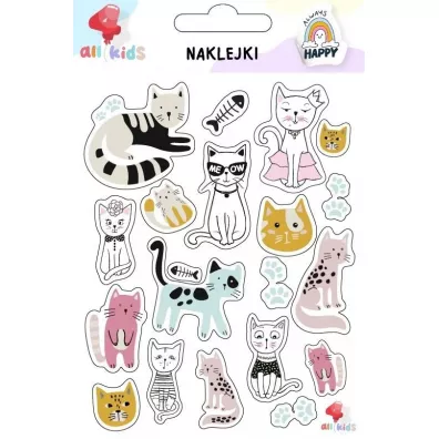 All4Kids Naklejki dla dzieci Kotki