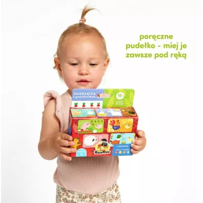 CzuCzu Zwierztka z gospodarstwa Puzzle do pary Bright Junior Media