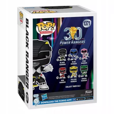 Funko POP! TV: Power Rangers 30th - Black Ranger
