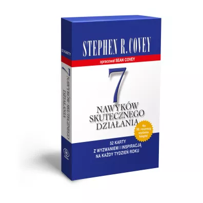 7 nawyk�w skutecznego dzia�ania. 52 karty z wyzwaniem i inspiracj� na ka�dy tydzie� roku - Stephen R. Covey