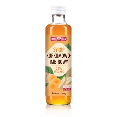 Polska R�a Syrop kurkumowo-imbirowy 250 ml