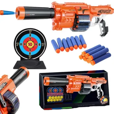 Du�y pistolet karabin z tarcz� Maksik