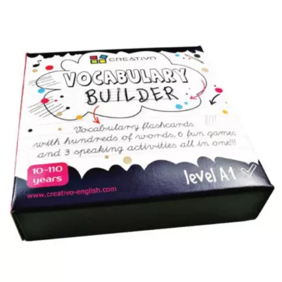 Karty j�zykowe Angielski Vocabulary builder A1 - Pawe� Dwornik