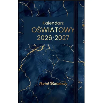 Kalendarz 2026/2027 o�wiatowy ciemny
