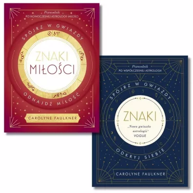 Pakiet Znaki i Znaki mi�o�ci. Przewodniki po wsp�czesnej astrologii - Carolyne Faulkner
