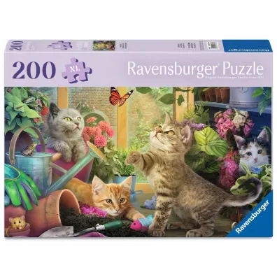 Puzzle 200 Cheeky Cats Ravensburger