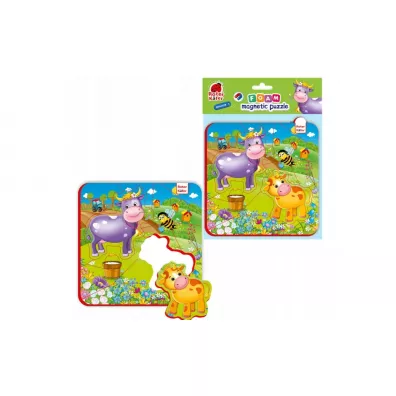 Puzzle magnetyczne Zwierzta na farmie Roter Kafer