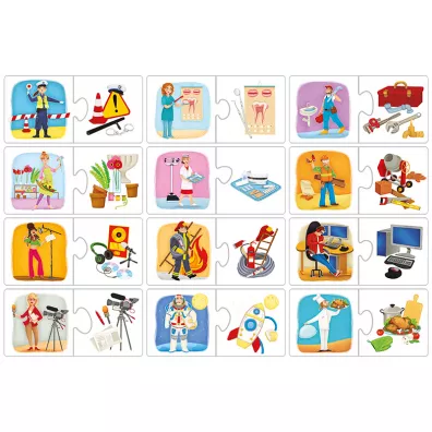 Puzzle Zawody i atrybuty Adamigo