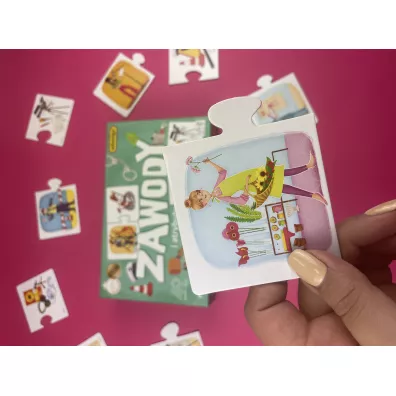Puzzle Zawody i atrybuty Adamigo