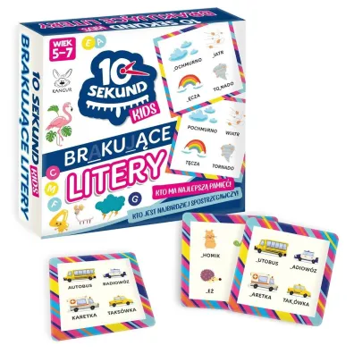 10 Sekund Kids Brakuj�ce Litery