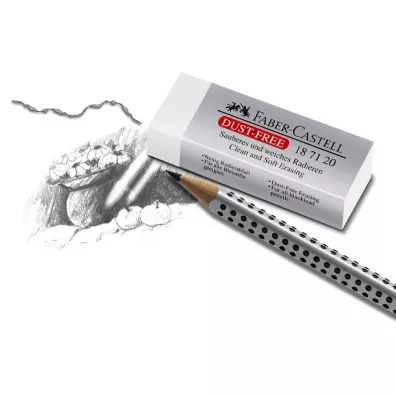 Faber-Castell Gumka Dust Free plastikowa du�a (187120 FC)