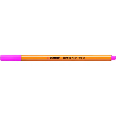 Cienkopis STABILO point 88 neon r�owy