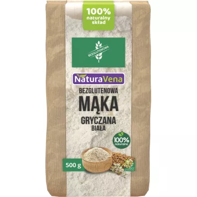 NaturaVena Mka gryczana bezglutenowa 500 g