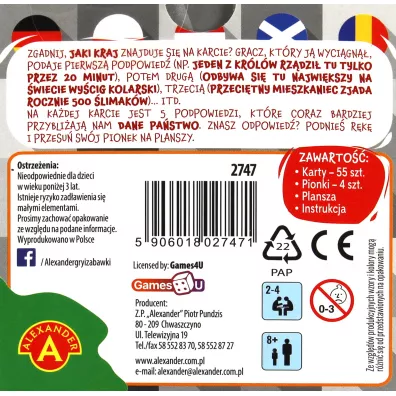 R�ka do g�ry! Zgadnij, co to za kraj