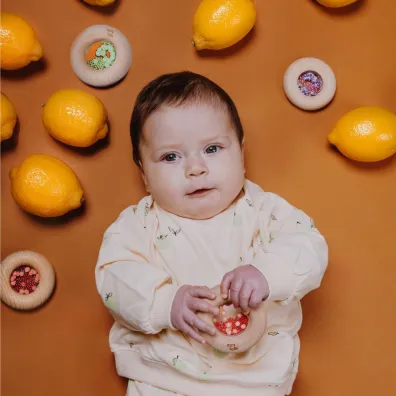 Grzechotka sensoryczna, bak�a�an Petit Boum