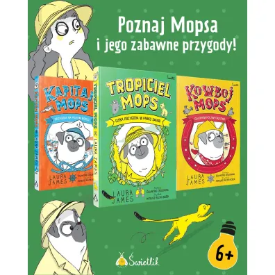 Dzika przygoda w parku safari. Tropiciel Mops