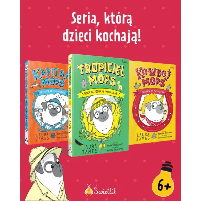 Dzika przygoda w parku safari. Tropiciel Mops