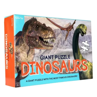 Puzzle pod�ogowe 120 el. Dinozaury Cass film