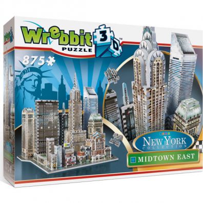 Puzzle 3D 875 el. New York Midtown East Wrebbit Puzzles