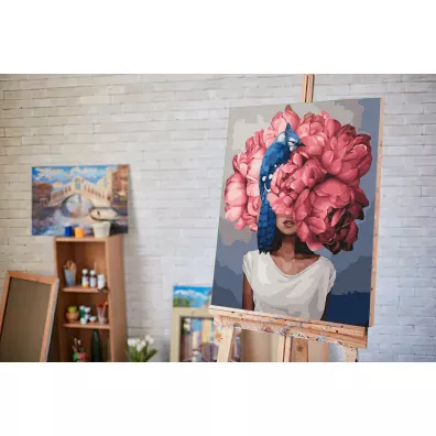 Twoje Hobby Malowanie po numerach - Piwonie. Amy Judd 40x50cm