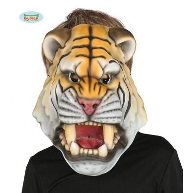 Dziecica maska z pianki-Tygrys