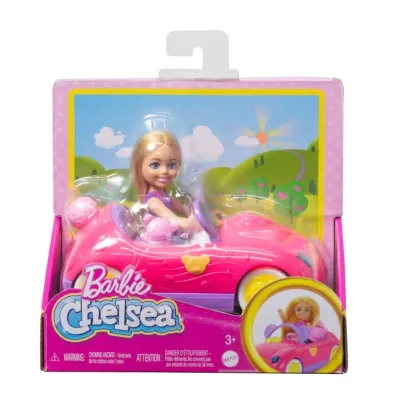 Barbie. Chelsea i misiowy pojazd HXN05 Mattel