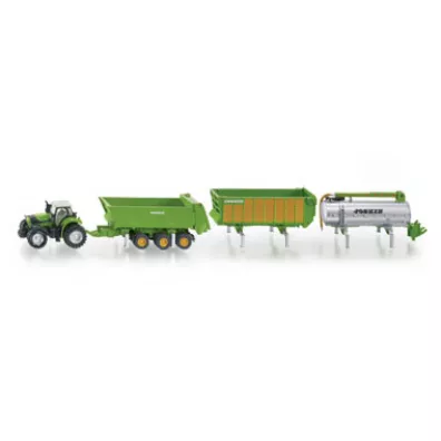 Siku Super - Traktor z naczep i cystern S1848