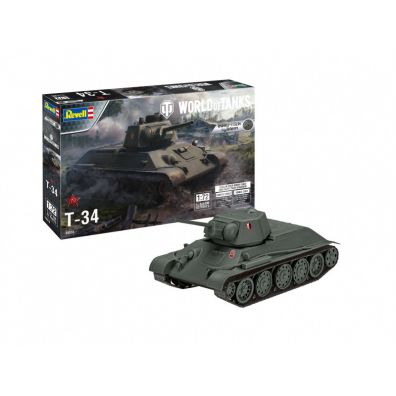 Pojazd 1:72 03510 Czog T-34 World of Tanks Revell