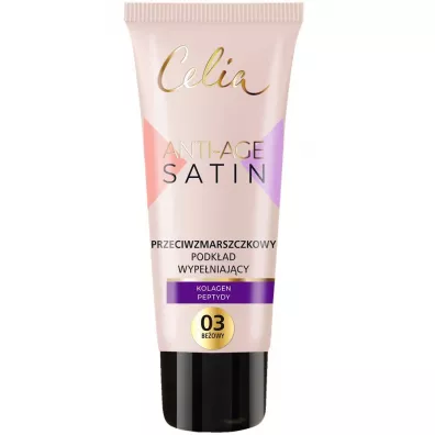 Celia Satin Anti-Age podk�ad przeciwzmarszczkowy do twarzy 03 30 ml
