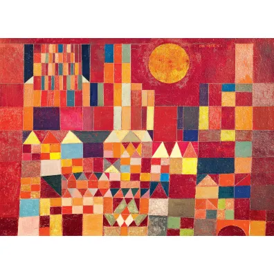 Puzzle 1000 el. Castle and Sun by Paul Klee Eurographics