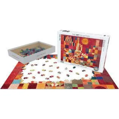 Puzzle 1000 el. Castle and Sun by Paul Klee Eurographics