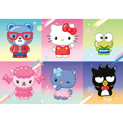 Puzzle dla dzieci 2x24 el. Hello Kitty Ravensburger