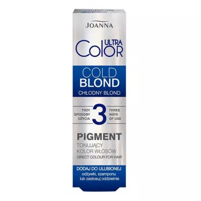 Joanna Pigment tonuj�cy kolor do w�os�w Ch�odny Blond 3 100 ml