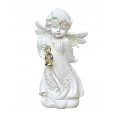 Figura Anio� z Latarenk� w jednej r�ce