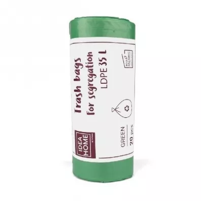 Idea Worki na �mieci 35L zielone 20 szt.