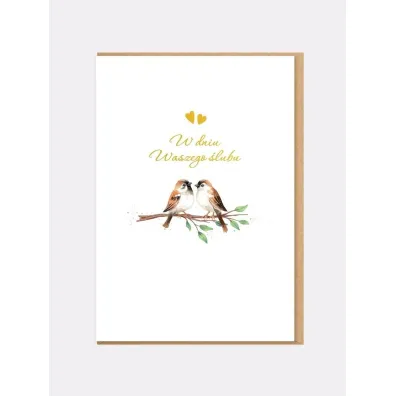 Nadwyraz.com Karnet �lub - W dniu Waszego �lubu