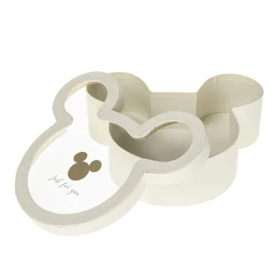 Rozette Pude�ko Flower Box Micky small kremowy