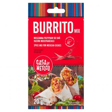 Casa De Mexico Przyprawa do burrito 20 g