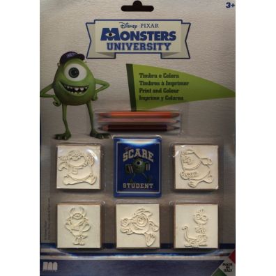 Monster University - Piecztki 5szt Multiprint
