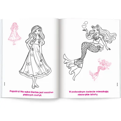BARBIE DREAMTOPIA. NAKLEJAM I KOLORUJ� AMEET NAK-1402