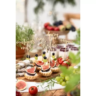 PartyDeco Toppery na s�odki st� 14.5-16 cm