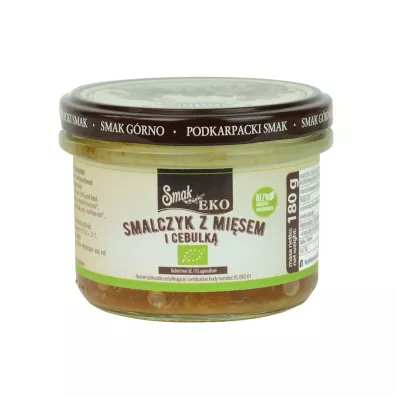 Smak Eko Smalczyk z misem i cebulk 180 g Bio